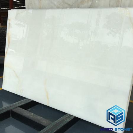 what are white onyx slabs good for?