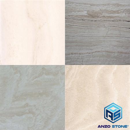 Is travertine cheaper than marble?