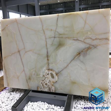 white onyx slabs for sale